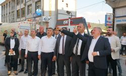 Osmancık’ta İbriktar Hazretleri Türbesi alanındaki eski binaların yıkımına başlandı