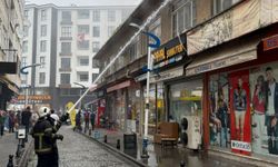Rize'de depoda çıkan yangın söndürüldü