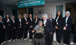 Rize'de yaşlı hasta gördüğü ilgiden moral buldu