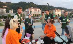 Rize'de 'Yeşilay'dan size mesaj var' etkinliği düzenlendi