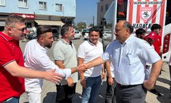 Salıpazarı Belediye Başkanı Karaca, Samsunspor taraftar grubunu Trabzon'a yolculadı