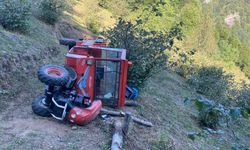 Salıpazarı'nda meydana gelen tarım aracı kazasında 1 kişi yaralandı