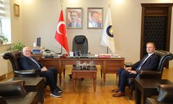 Samsun Üniversitesi Rektörü Aydın'dan Ordu Üniversitesi Rektörü Baş'a ziyaret