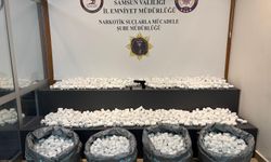 Samsun'da 171 bin 824 sentetik ecza hapı ele geçirildi