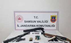 Samsun'da kaçak silah ticareti yapan zanlı yakalandı