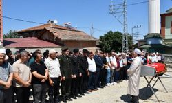 Samsun'da Kıbrıs gazisi İbrahim Çakır son yolculuğuna uğurlandı