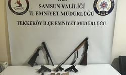 Samsun'da ruhsatsız silah operasyonunda 1 kişi yakalandı