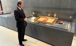 Samsun'un 101 yıl sonra kavuştuğu istiklal madalyası müzede sergilenmeye başladı