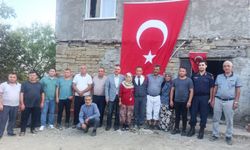 Sosyal medya paylaşımıyla gündem olan İbrahim Çetin askere uğurlandı