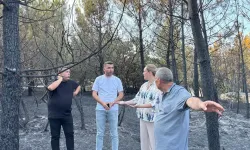 Taybıllı’dan Enez’de yangın bölgesine dayanışma ziyareti