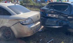 PLAJLAR MEVKİSİNDE ZİNCİRLEME KAZA