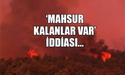 KARADENİZ EREĞLİ'DE YANGIN...
