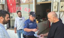 Yeniçağa polisi vatandaşları bilgilendiriyor