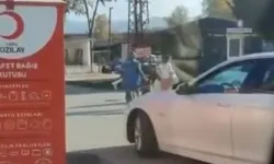 KIZILAY KABİNİNDE AKIL ALMAZ GÖRÜNTÜ