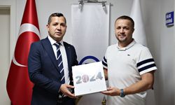 Alaçam Belediye Başkanı Özdemir, AA Samsun Bölge Müdürlüğünü ziyaret etti