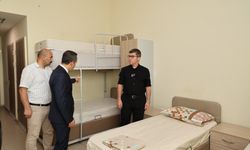Amasya Valisi Bakan öğrenci yurdunda incelemelerde bulundu