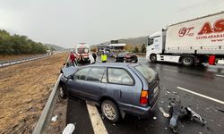 Anadolu Otoyolu Düzce kesimindeki kazalarda 2 kişi öldü, 15 kişi yaralandı