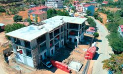 Çamoluk'ta yeni hükumet konağı inşası sürüyor