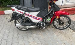 Çorum'da çalınan motosiklet Alaca ilçesinde bulundu
