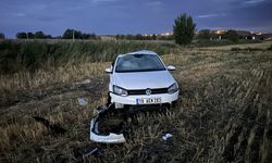 Çorum'da devrilen otomobildeki 1 kişi öldü, 4 kişi yaralandı