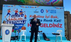 Çorum'da Halk Sağlığı Festivali düzenlendi