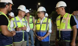 Genel Sekreter Baraçlı’dan Kocaeli'de dev projeye gece takibi
