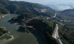 GÜNCELLEME - Düzce'de çıkan orman yangınına müdahale ediliyor