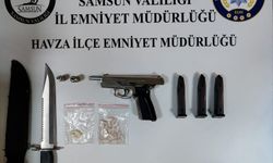 Havza'da uyuşturucu operasyonunda 1 zanlı yakalandı