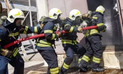 İzmir ve Manisa itfaiyeleri afetlere karşı güçlerini birleştirdi