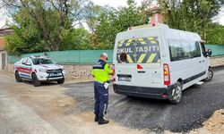 Karabük'te okul servisleri denetlendi