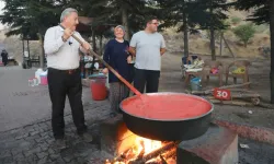 Kayseri Melikgazi'de salça kaynatmaya rekorlu kapanış