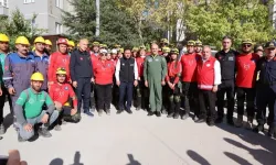 Kayseri Talas'ın deprem tatbikatına tam not