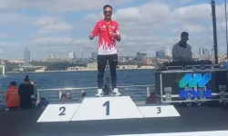 Keşanlı atlet Ahmet Tek’ten İstanbul’da çifte başarı