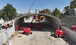 Konya'daki bu teknik Türkiye’de ilk kez deneniyor... İnşaatı süren köprülü kavşak trafiği rahatlatacak