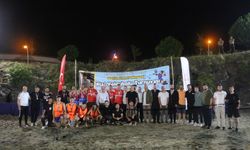 Of'ta Mattia Ahmet Minguzzi anısına plaj voleybolu turnuvası düzenlendi