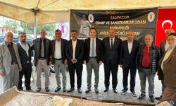 Salıpazarı'nda Ahilik Haftası kapsamında ahilik pilavı ikramı