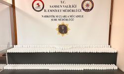Samsun'da 68 bin 219 sentetik ecza hapı ele geçirildi