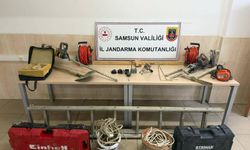 Samsun'da izinsiz kazı yapan 6 kişi suçüstü yakalandı