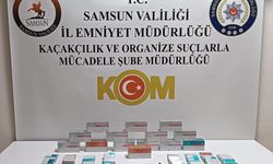 Samsun'da kaçakçılıkla mücadele kapsamında 4 zanlı yakalandı