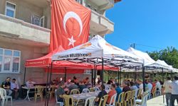 Şehit Jandarma Yüzbaşı Mahmut Top için Havza'da mevlit okutuldu