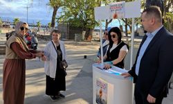 Sinop'ta Filistin'e ve Küresel Sumud Filosu'na destek standı açıldı