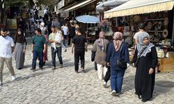 Tarihi ilçe Safranbolu'da hafta sonu yoğunluğu