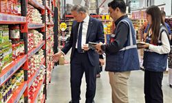 Ticaret Bakanlığı ekipleri Samsun'da marketleri denetledi
