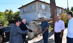 TZOB Genel Başkanı Şemsi Bayraktar, Vezirköprü'de taziye ziyaretinde bulundu