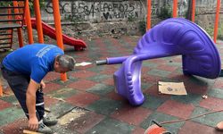 ÇOCUKLARIN OYUN ALANI TAHRİP EDİLDİ