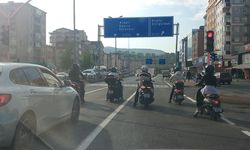 KARADENİZ EREĞLİ'DE MOTOSİKLET YOĞUNLUĞU