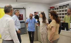 ACİLLERE VE 112 İSTASYONLARINA GECE DENETİMİ