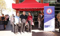 ÖĞRENCİLER TERMİNALDE KARŞILANDI