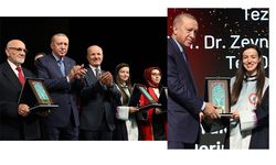 ÜSTÜN BAŞARI ÖDÜLÜ ALDI...