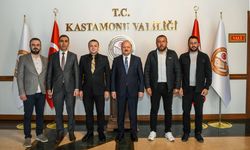 AA Samsun Bölge Müdürü Demir'den Kastamonu Valisi Dallı'ya ziyaret
